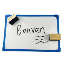 Custom Chalkboard Eraser Felt White Board Eraser Wooden Writing Board Eraser