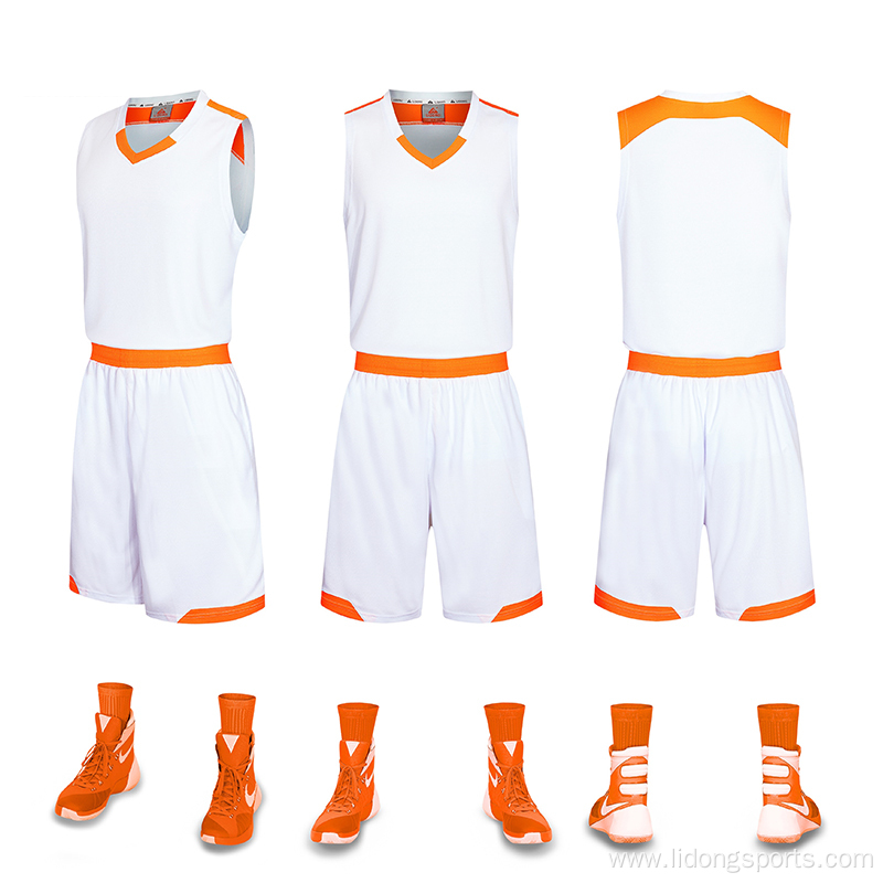 custom sublimation new style basketball uniforms