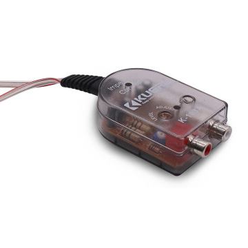 High-Quality Audio Converter: Car RCA with Delay Function, 12V High to Low Converter