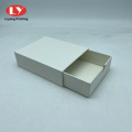 Custom Made Logo Printed Ivory Paper Jewelry Boxes