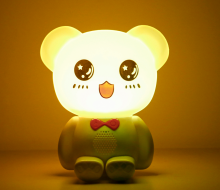 Room Decor Animal Night Lights Silicone Bear Lamp