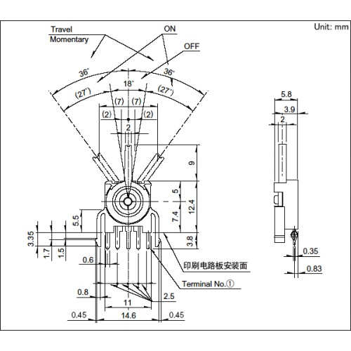 Công tắc phát hiện nhận thức hai chiều