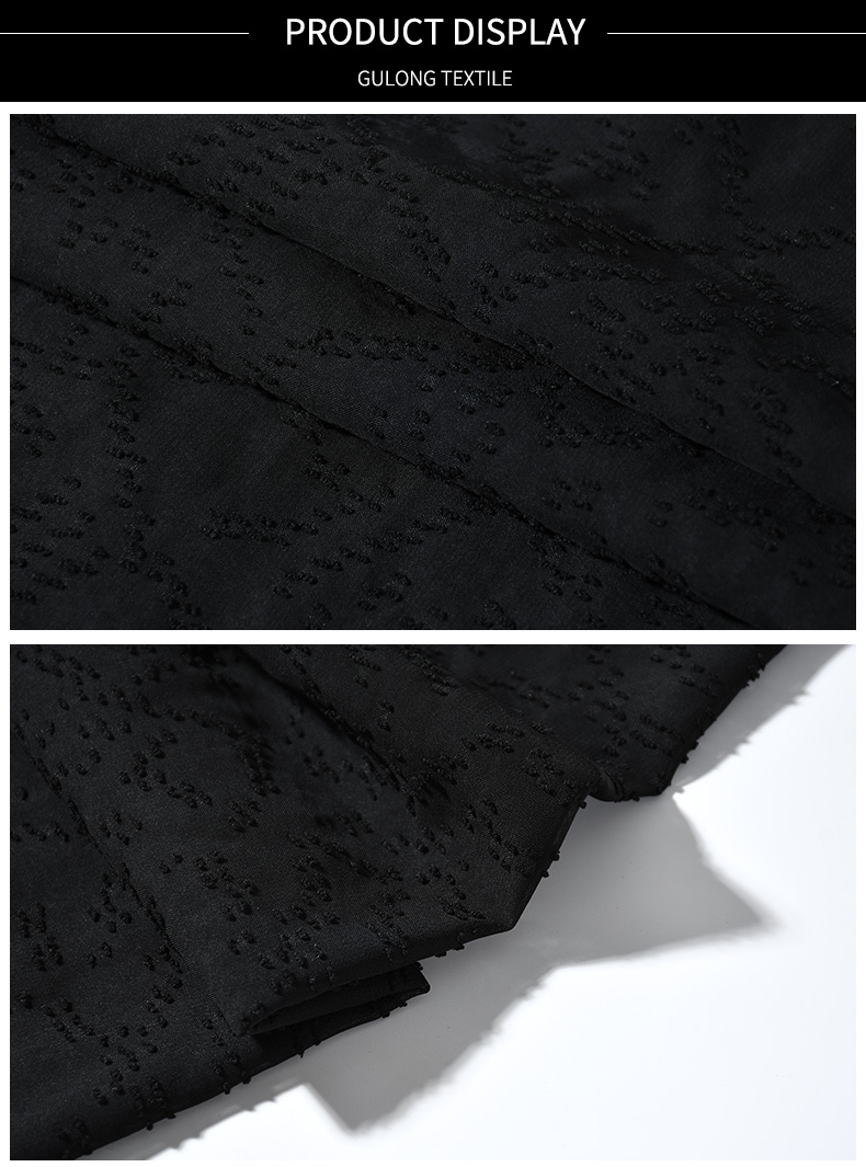summer polyester plain flat sanded chiffon Cut flowers fabric