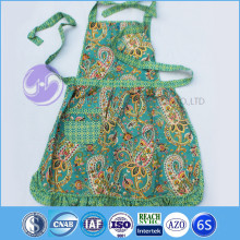 silk screen customer printed 100% cotton cooking kitchen aprons