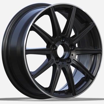 Black Painted Mercedes Replica Wheels