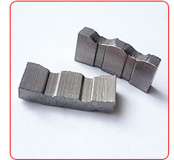 Diamond core drill bit segment retipping brazing magnet magnetic welding holder