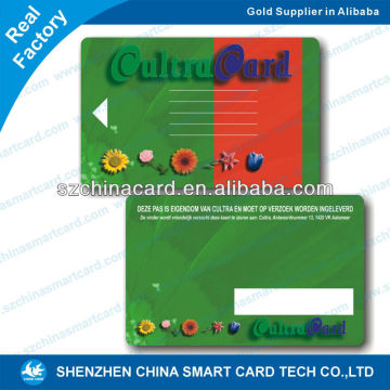 Preprinted PVC QR Code Bar Code Cards