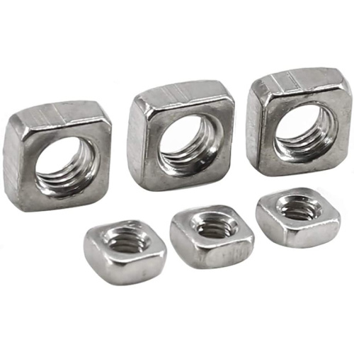 Stainless Steel Square Machine Screws and Nuts