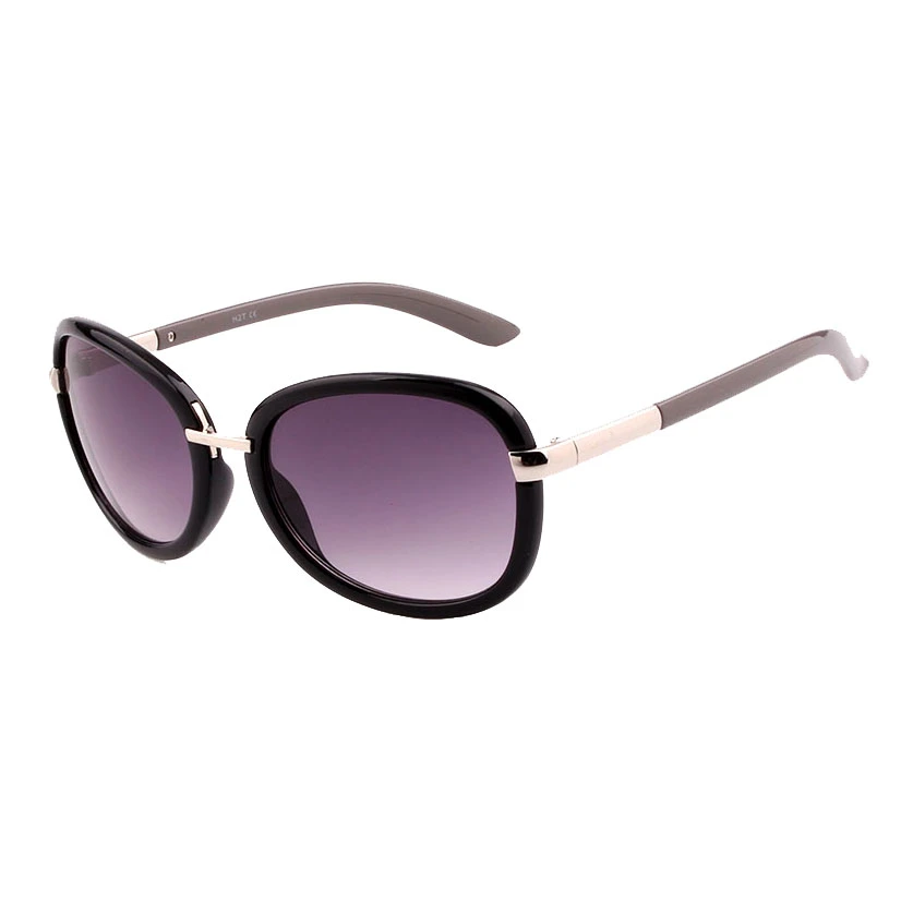 2017 Fashionable Oval Shape Sunglasses with Metal