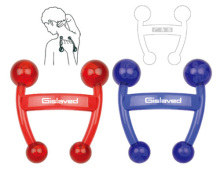 Personalized Logo Colored Back Massagers W/ Four Points