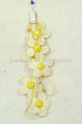 Easter paper sunflower string