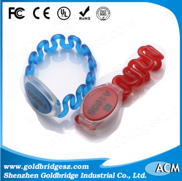 China factory Rf Cheap Customized Festival Fabric Wristbands