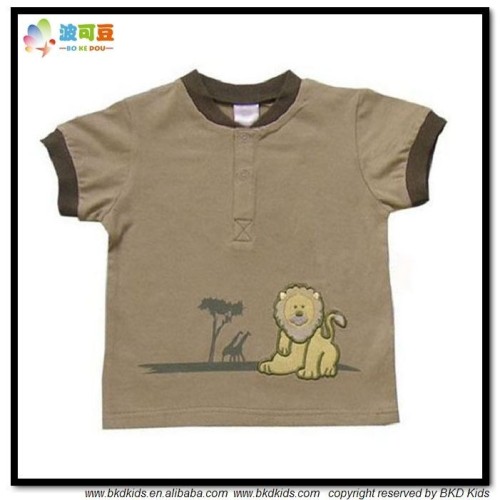 BKD plain cotton baby t-shirt jersey