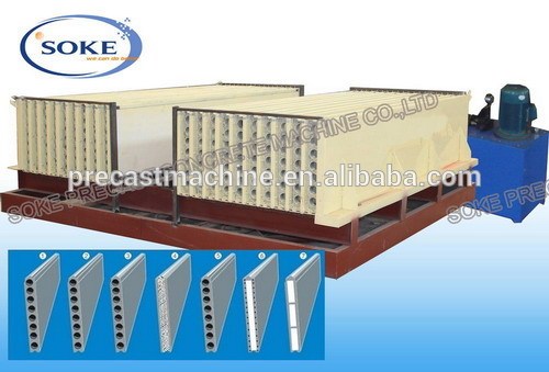 Wall panel forming machine for prefab houses