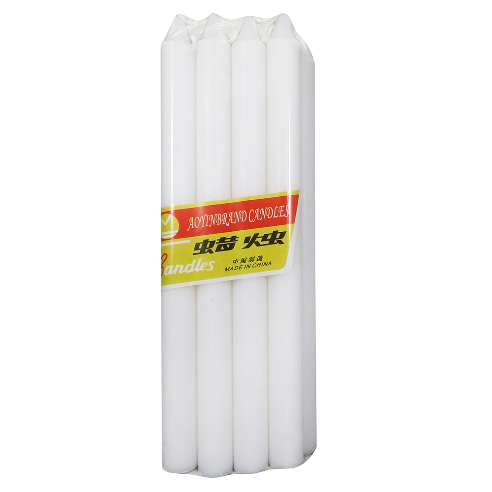 Wholesale Paraffin Wax 8-100g White Church Candle/Candel to Africa Market