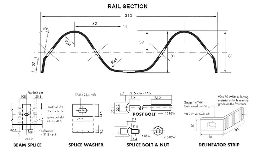 Highway guardrail roll forming machine W beam rolling machine