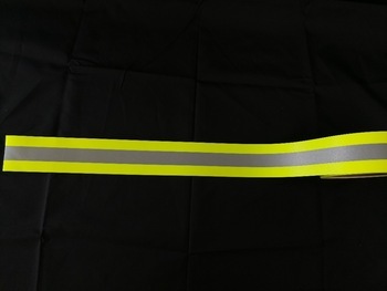 EN469 Flame Retardant Cotton Fluorescent Warning Tape