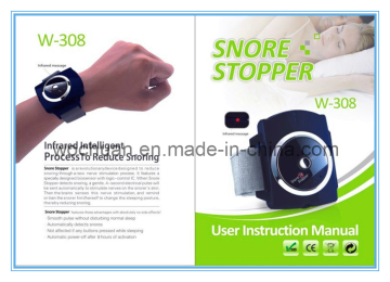 Infrared Snore Stopper/Electric Pulse Snore Stopper/ Bracelet Snore Stopper (W-308)