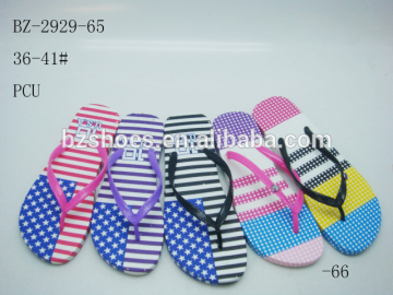 PCU sole flip flog PCU shoes wholesale PCU slipper ladies 36-41# PCU slipper