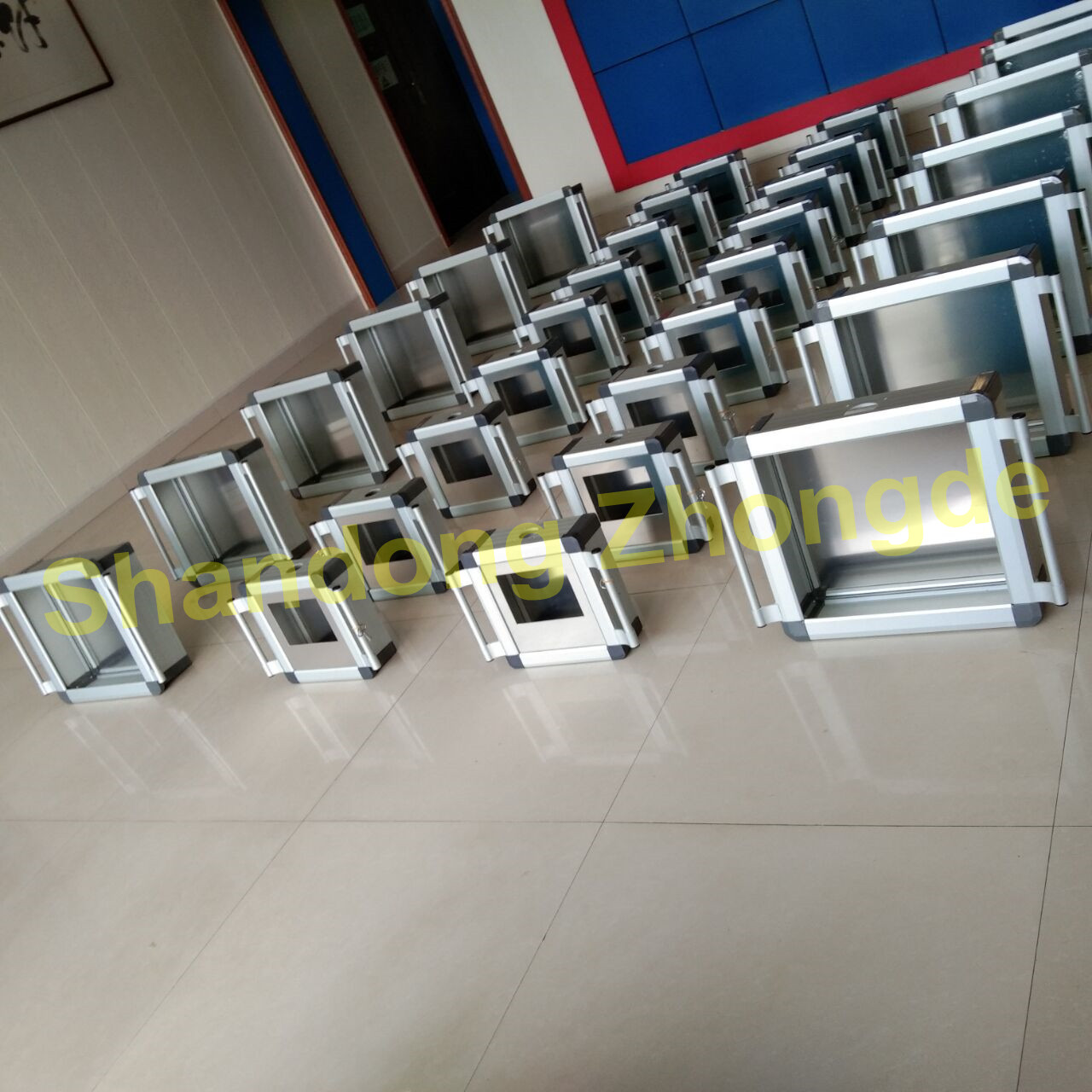 Industrial support arm system modular control box for CNC machine