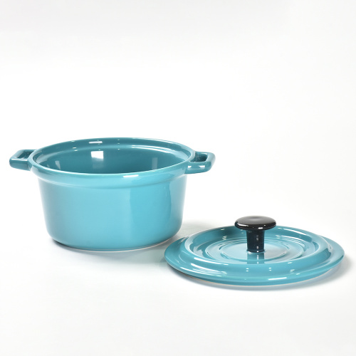 Diseño de cocina de diseño personalizado Mini cacerola de cerámica juego