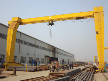 Single beam electric hoist gantry crane 20 ton