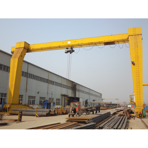 15t hoist euro-type single girder gantry crane