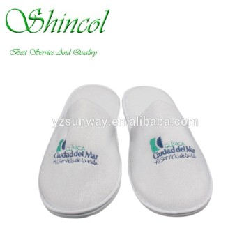 hotel slipper with embroidery logo