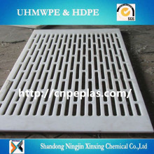 Plastic dewatering elements suction box cover