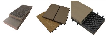 Moisture protection WPC DIY decking floor