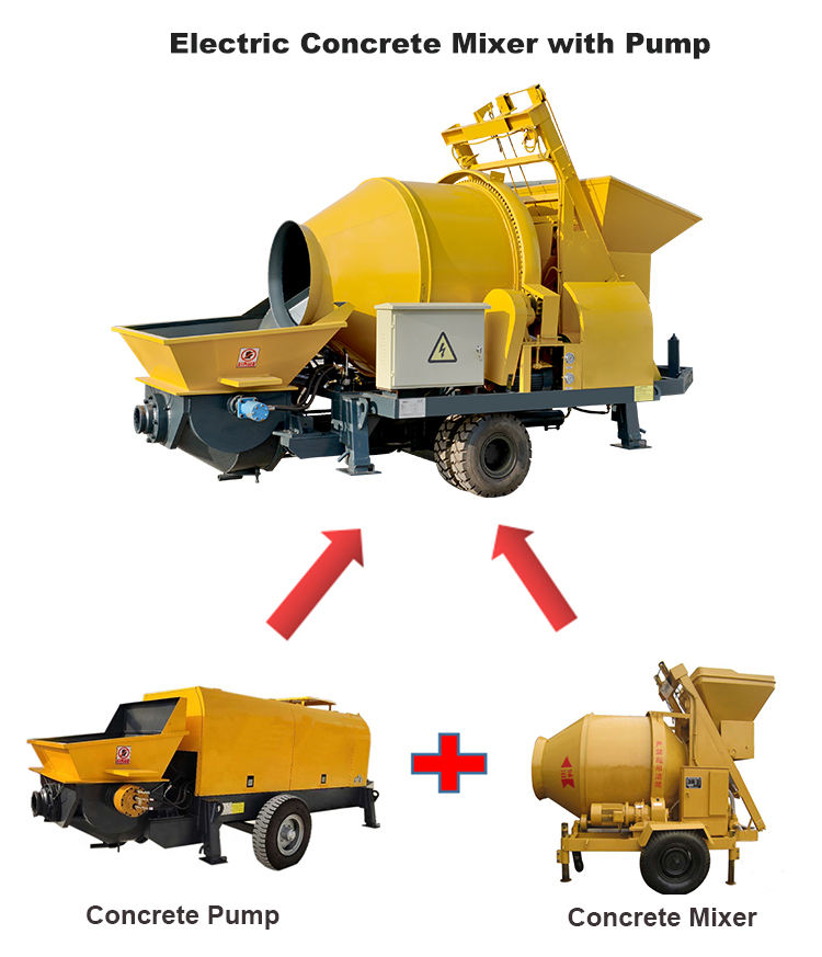 concrete mixer pump