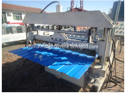 Spandek roof roll forming machine