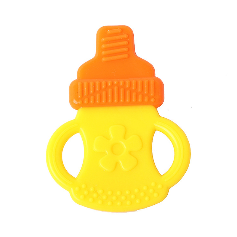 Baby Milk Bottle Teether Silicone Teether Toys