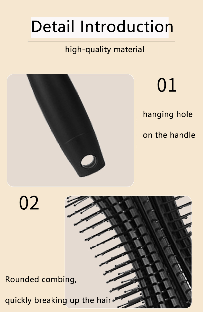 Perie umeda pentru uscare cu suflare Blow Drying wet hair brush