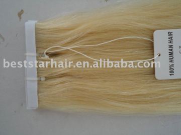 Skin weft , PU - weft , Tape hair