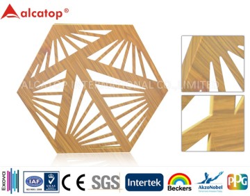 Facade Construction Materials Flower Aluminum Panel