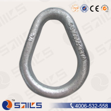 Drop Forged Galvanized Pear Shaped Ring