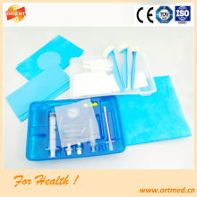 Disposable Spinal-Epidural anesthesia tray for hospital
