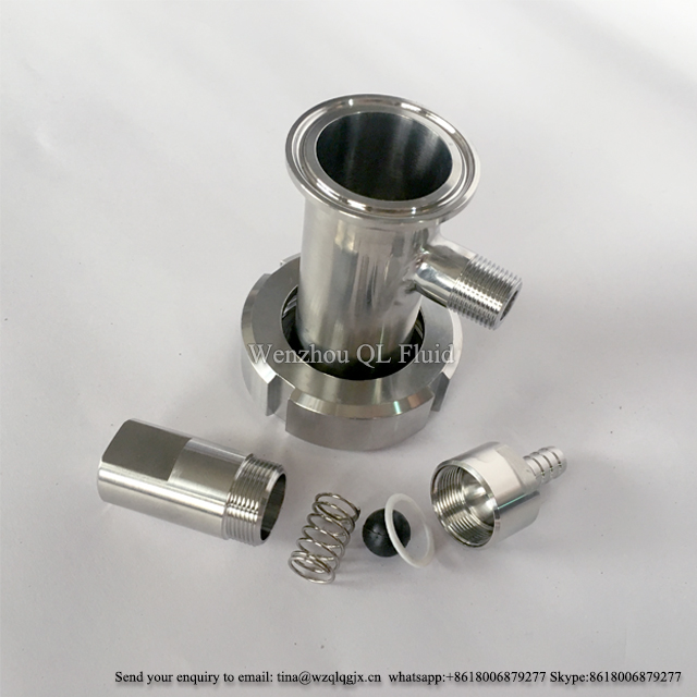 ADAPTATEUR D'ENTREE DE TVA VAT WASH NRV q10 VAT INLET ADAPTER VAT WASH NRV q10
