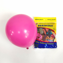 Retro Thicken Ballons Factory Wholesale: Macarons Cream Latex Round Rubber Balloons