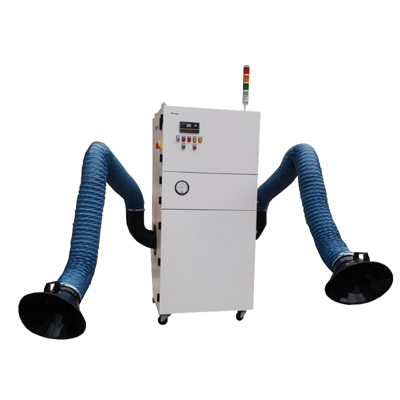 pulse jet cleaning fume extractor