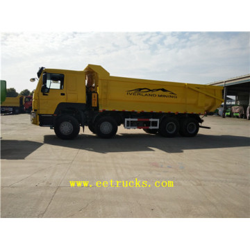 HOWO 12 Wheeler Sand Tipper Camiones
