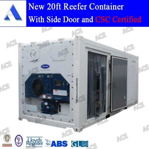 20ft side door opening carrier refrigeration container