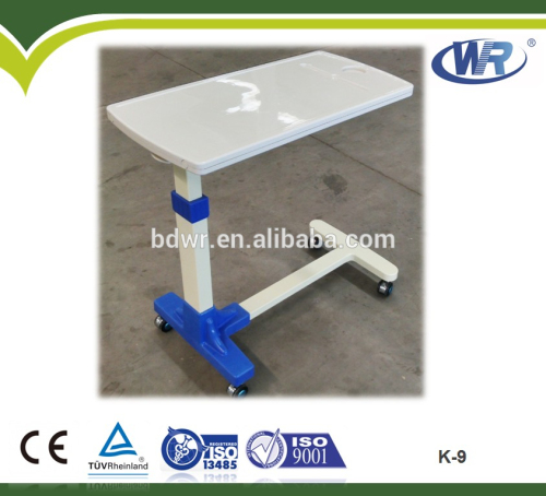 Adjustable Hospital and Home Use Overbed Table