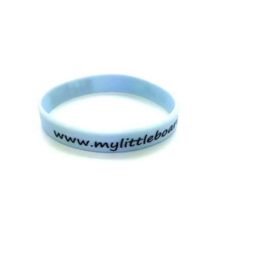 Pulseiras de silicone impressas promocionais-180 * 12 * 2mm