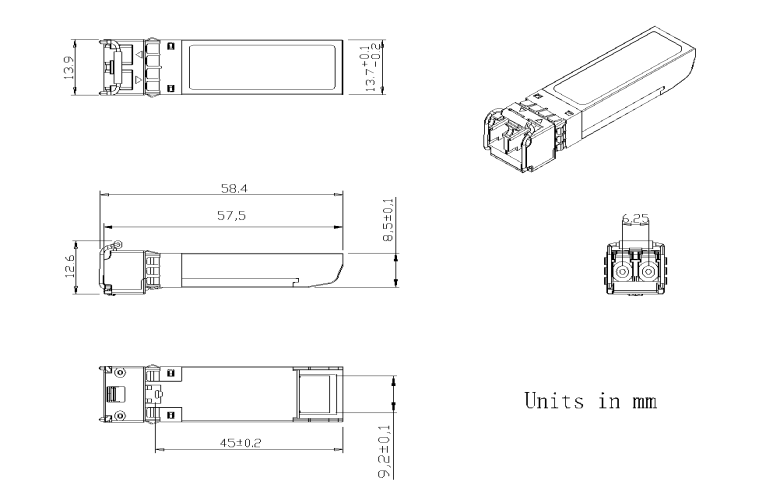 120km 1g Bi Directional Module