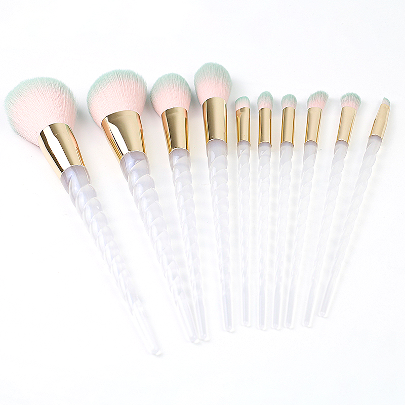 10 Pcs Makeup Brush Set