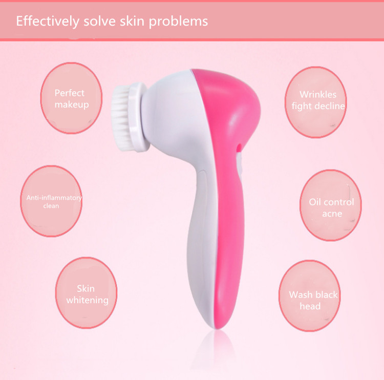 Multi-functional electric beauty products facial cleansing machine facial brush