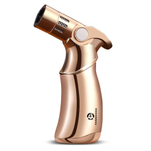 Hot Sale Cigar Tool Gift Set with Metal Torch Lighter, Cutter & Ashtray