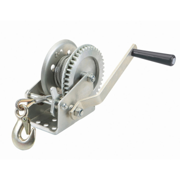 worm drive hand winch